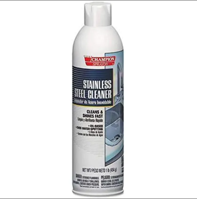 zoho_img_5892498000000996398 Champion Sprayon Stainless Steel Cleaner, 16 oz. Aerosol Spray - Image 1