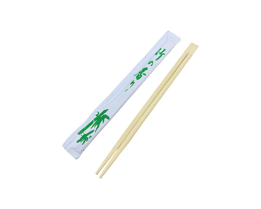 8.3″ Bamboo Chopsticks Paper Warped (Twin)