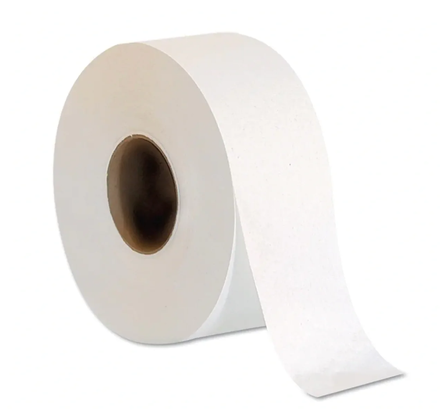 zoho_img_5892498000001015418 Hi-Valu® Paper Jr Roll Tissue 2-Ply, White, 3.55″ x 1000′ - Image 1