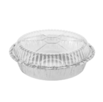 Premier Essential 7″ Clear Plastic Dome Lid for Foil Containers