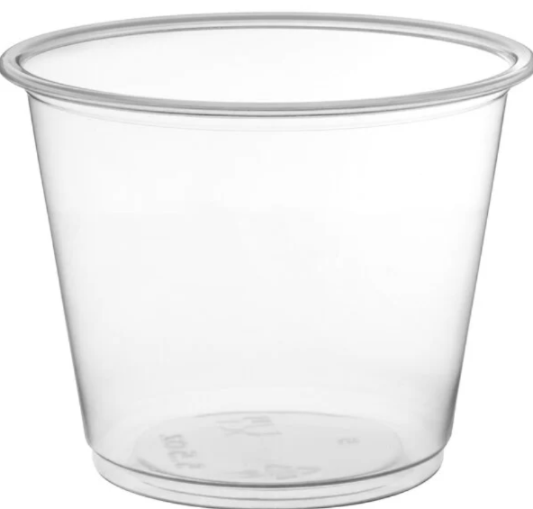 5.5 oz. Clear Plastic Portion Cups