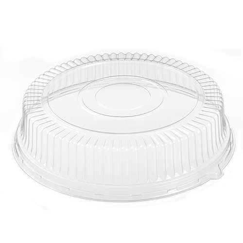 Ebony® PETE Dome Lid For 18″ Flat Catering Tray, Clear