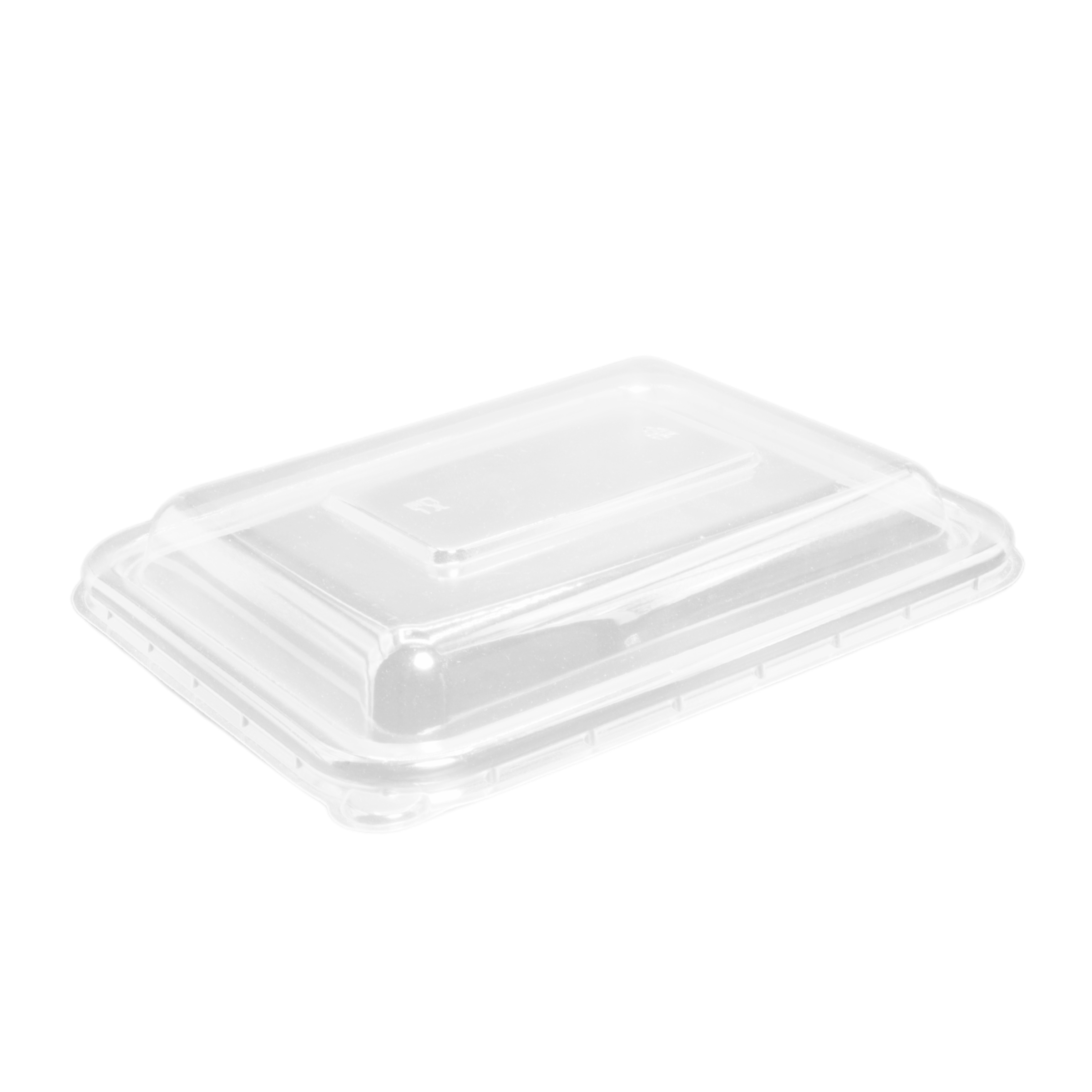 Clear Plastic Lid for 32 oz. Kraft Fiber Containers