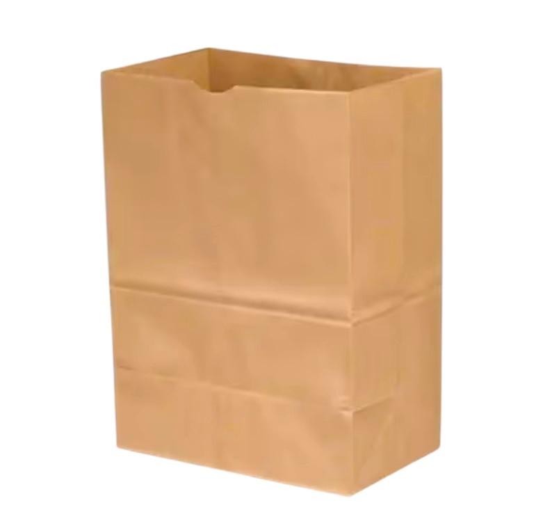Duro Tall 1/8 bbl #52 Sacks, Kraft, 9.25″ x 6.5″ x 16.375″