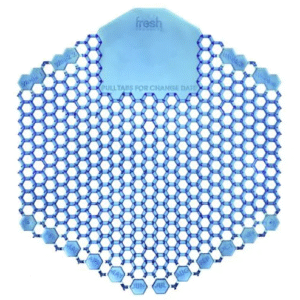 Wave 3D® Cotton Urinal Screen, Blue