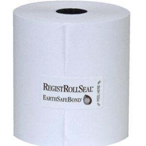 3″ x 165′ Recycled Fiber Register Rolls, White, 1 Ply