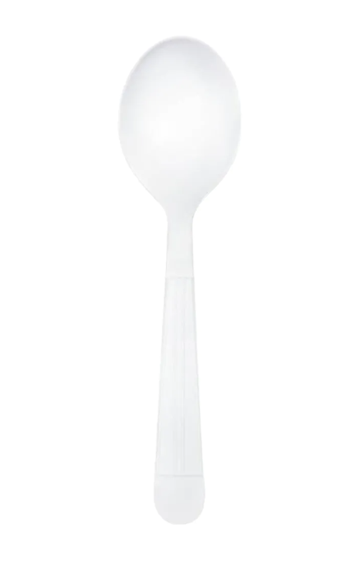 zoho_img_5892498000001256056 3943 SOUPSPOON P/P HVY WT WHT - Image 1