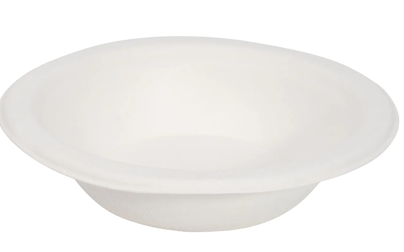 EcoSystems 12 oz. White Molded Fiber Bowl, PFAS-Free