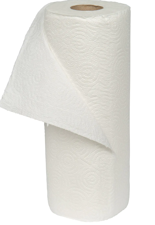 zoho_img_5892498000001256743 Companions Merit Kitchen Roll Towel, 2-Ply Perforated, White, 85 Sheets - Image 1