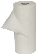 Companions Merit 2-Ply Kitchen Roll Towel, Perforated, White, 250 Sheets