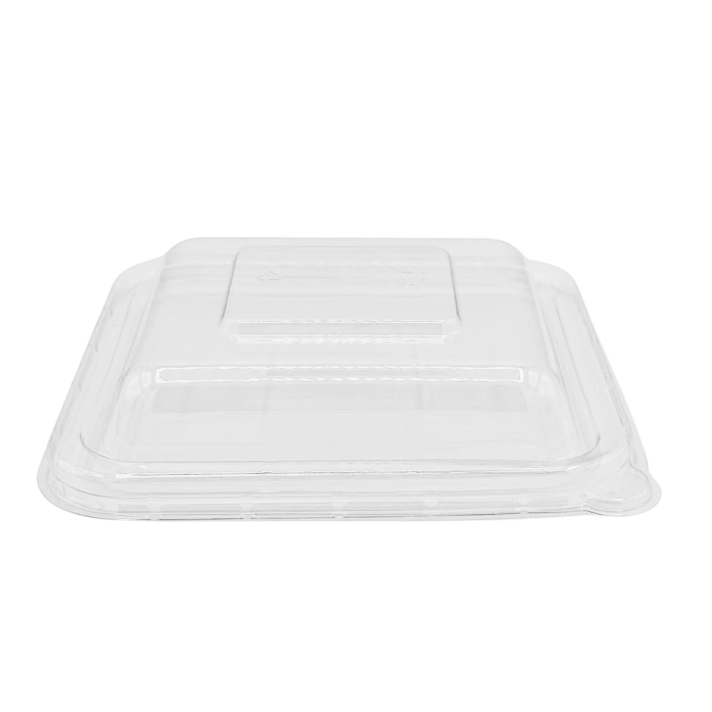 Pet Lid for 24 oz. Bagasse Square Bowl