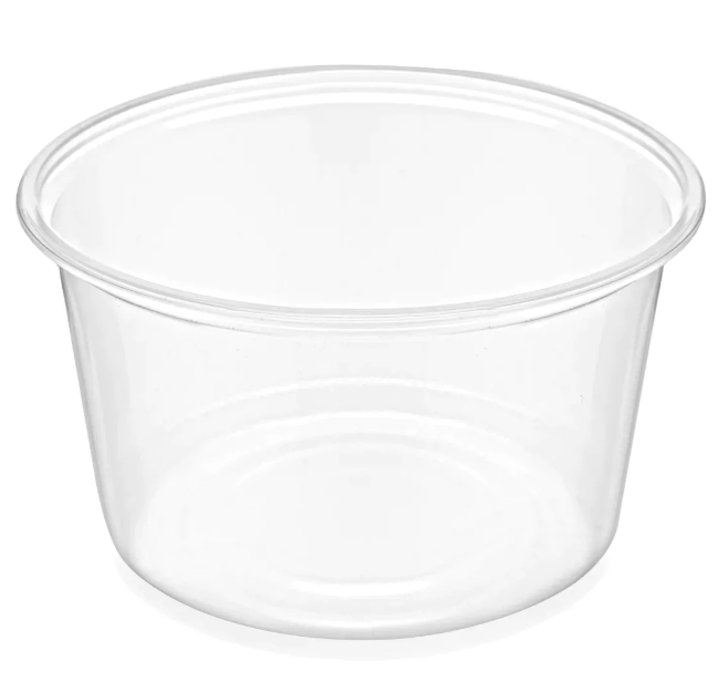 12 oz. Microwavable Translucent Plastic Deli Container