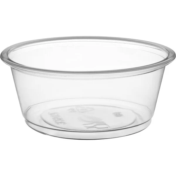 3.25 oz. Clear Plastic Portion Cup